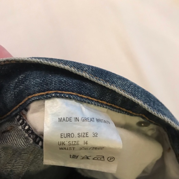 Vintage 1980's Falmers Womans Dark Wash Jeans - Picture 5 of 5